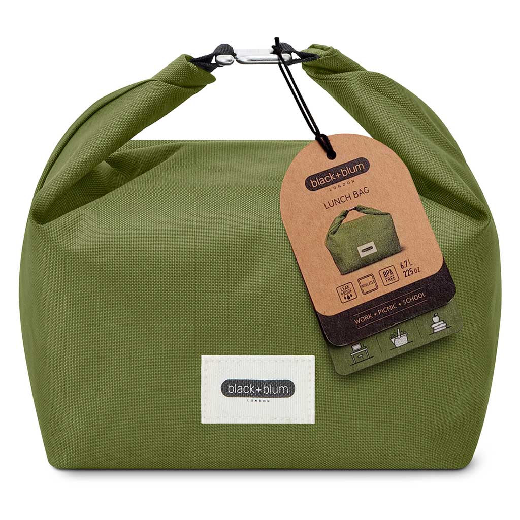 Insulated Lunch Bag Black+Blum LBB019 Insulated Cool Bags One Size / Moss