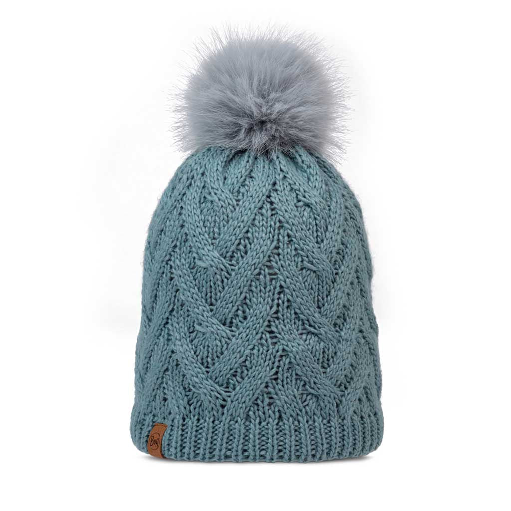 Caryn Knitted Beanie & Fleece Band BUFF 136743.770 Beanies One Size / Blue Glass