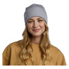 Crossknit Beanie BUFF 132891.933 Beanies One Size / Light Grey
