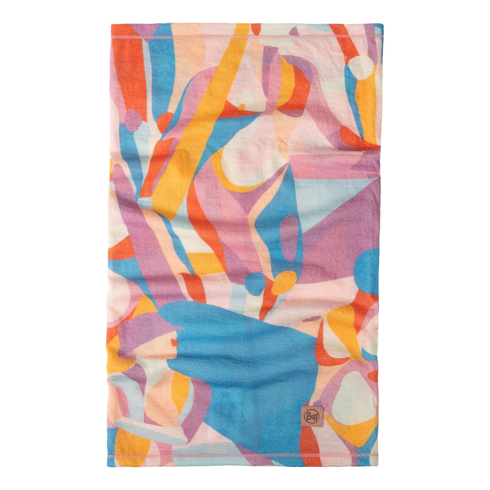 Merino Lightweight BUFF 137821.538 Neck Gaiters One Size / Lagua Pink