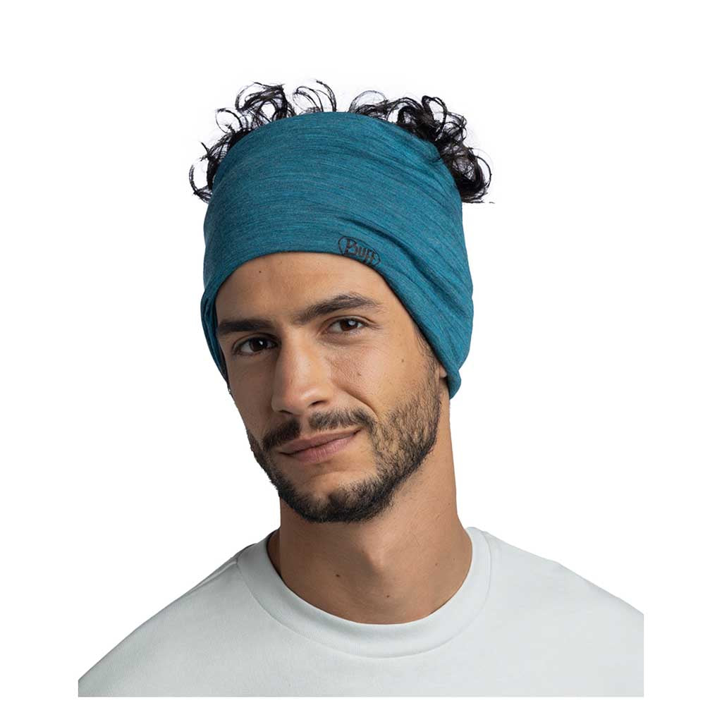 Merino Lightweight BUFF 113010.706 Neck Gaiters One Size / Teal