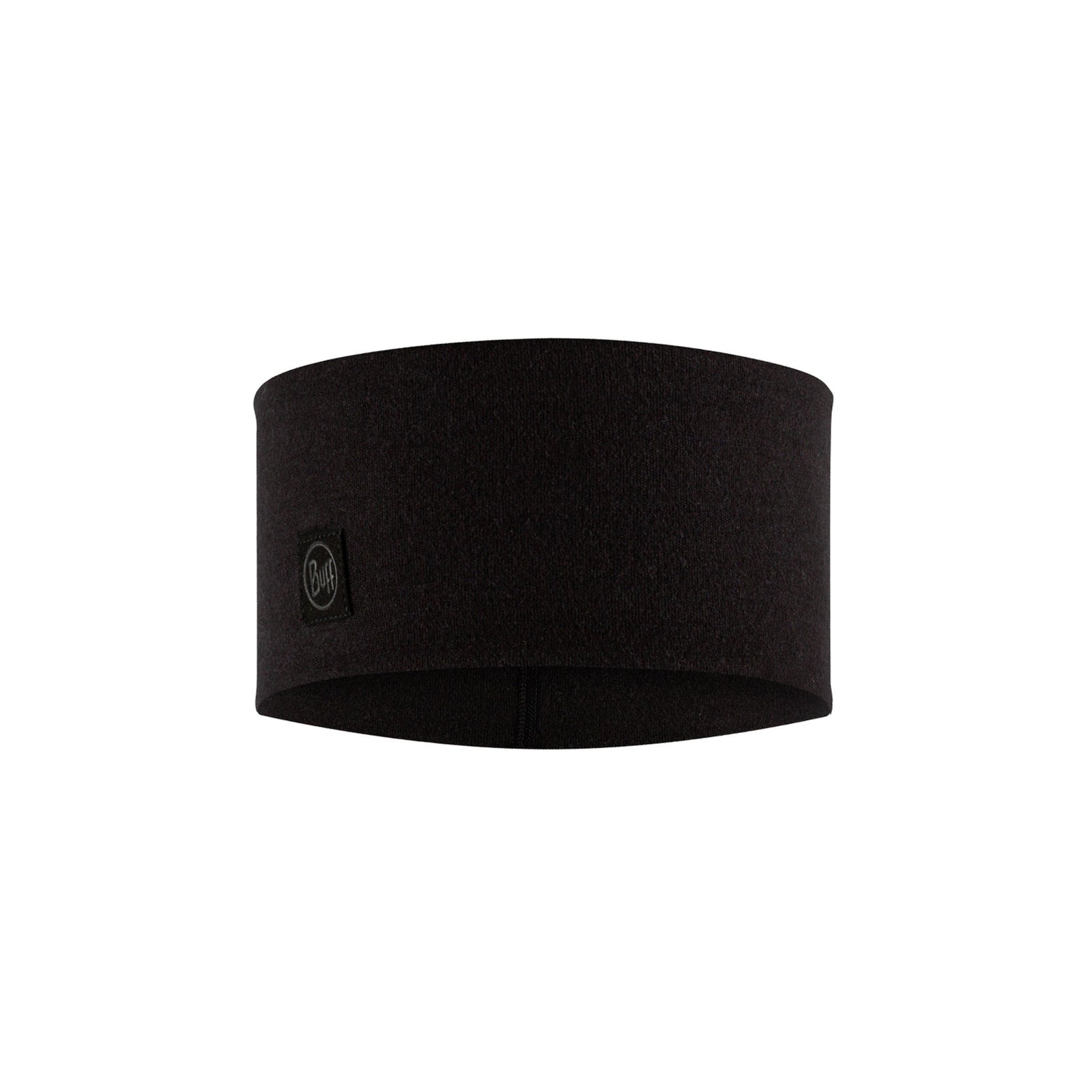 Merino Wide Headband BUFF 129441.999 Earmuffs One Size / Black