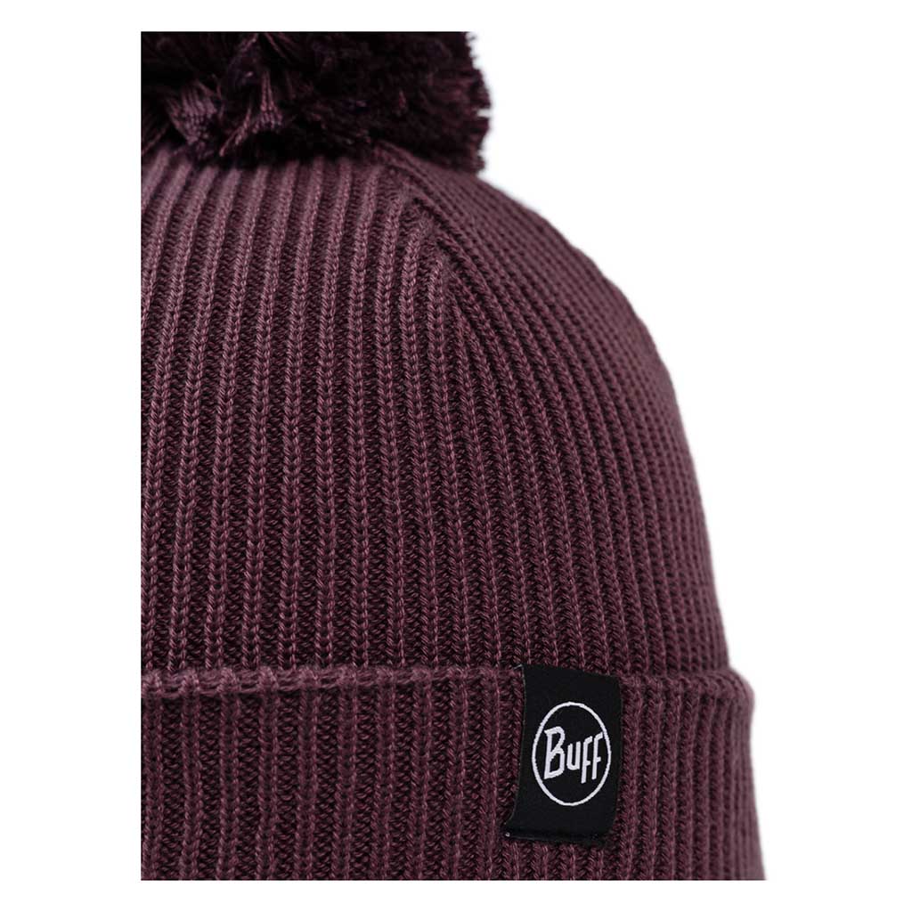 Renvi Knitted Beanie BUFF 134479.652 Beanies One Size / Burgundy