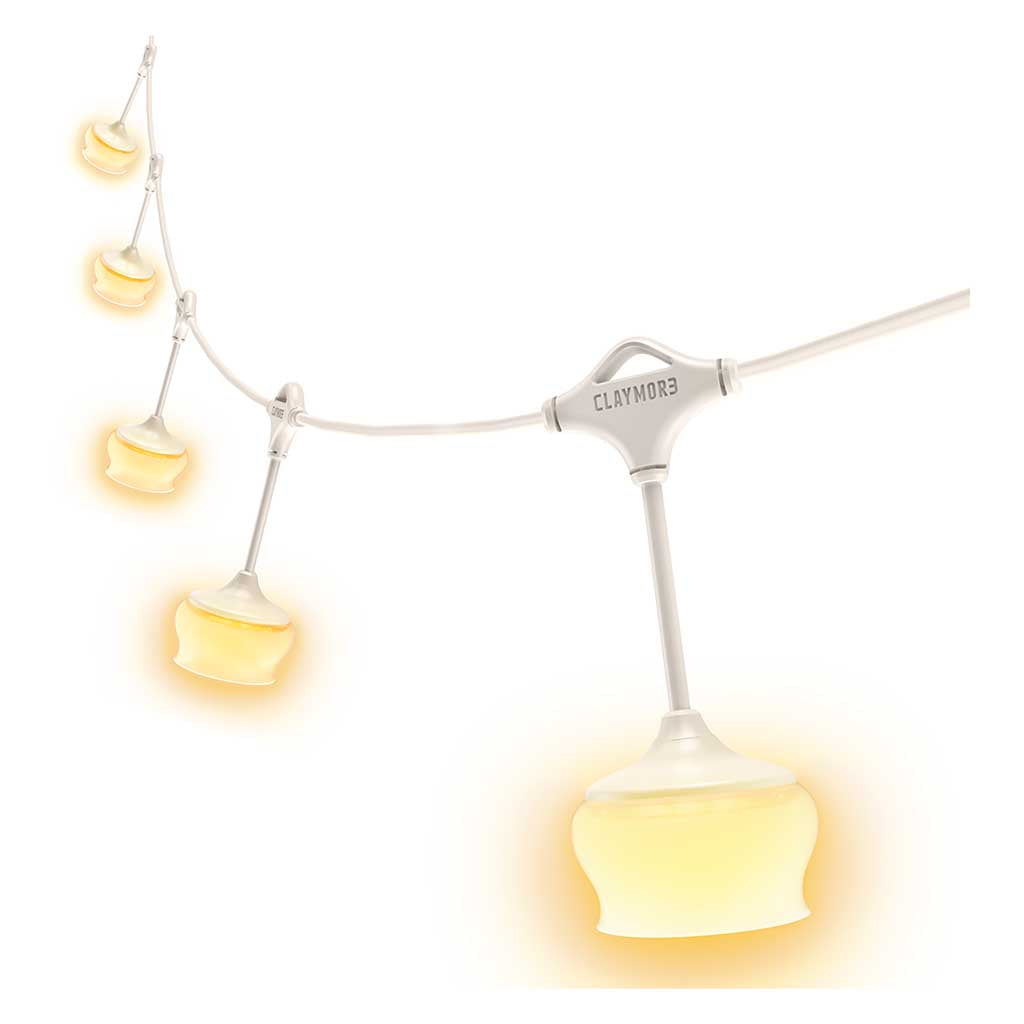 Cadena UF5 Claymore CLUF5-01LG String Lights One Size / Light Grey