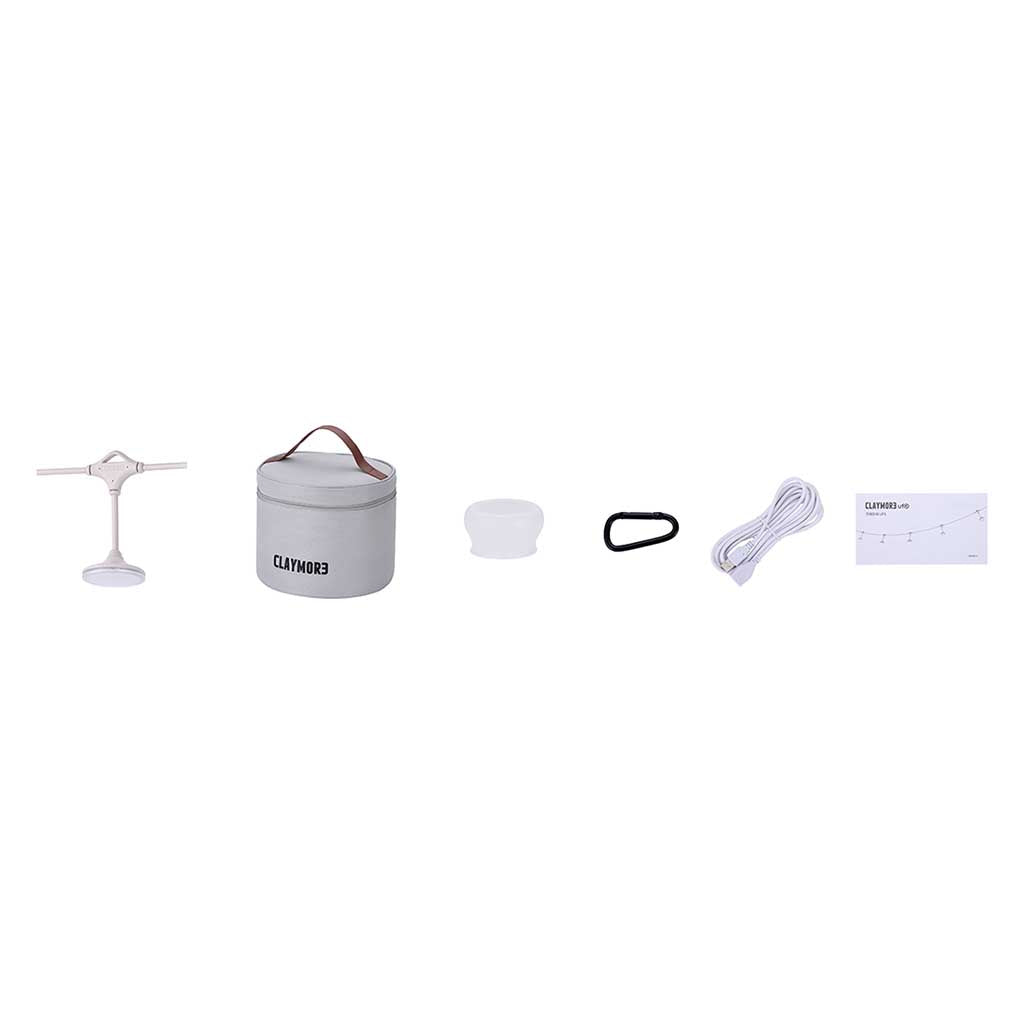 Cadena UF5 Claymore CLUF5-01LG String Lights One Size / Light Grey