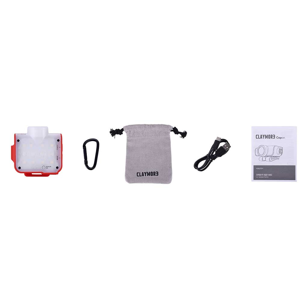 CAPON 80C Claymore CLP-800RD Wearable Lights One Size / Red