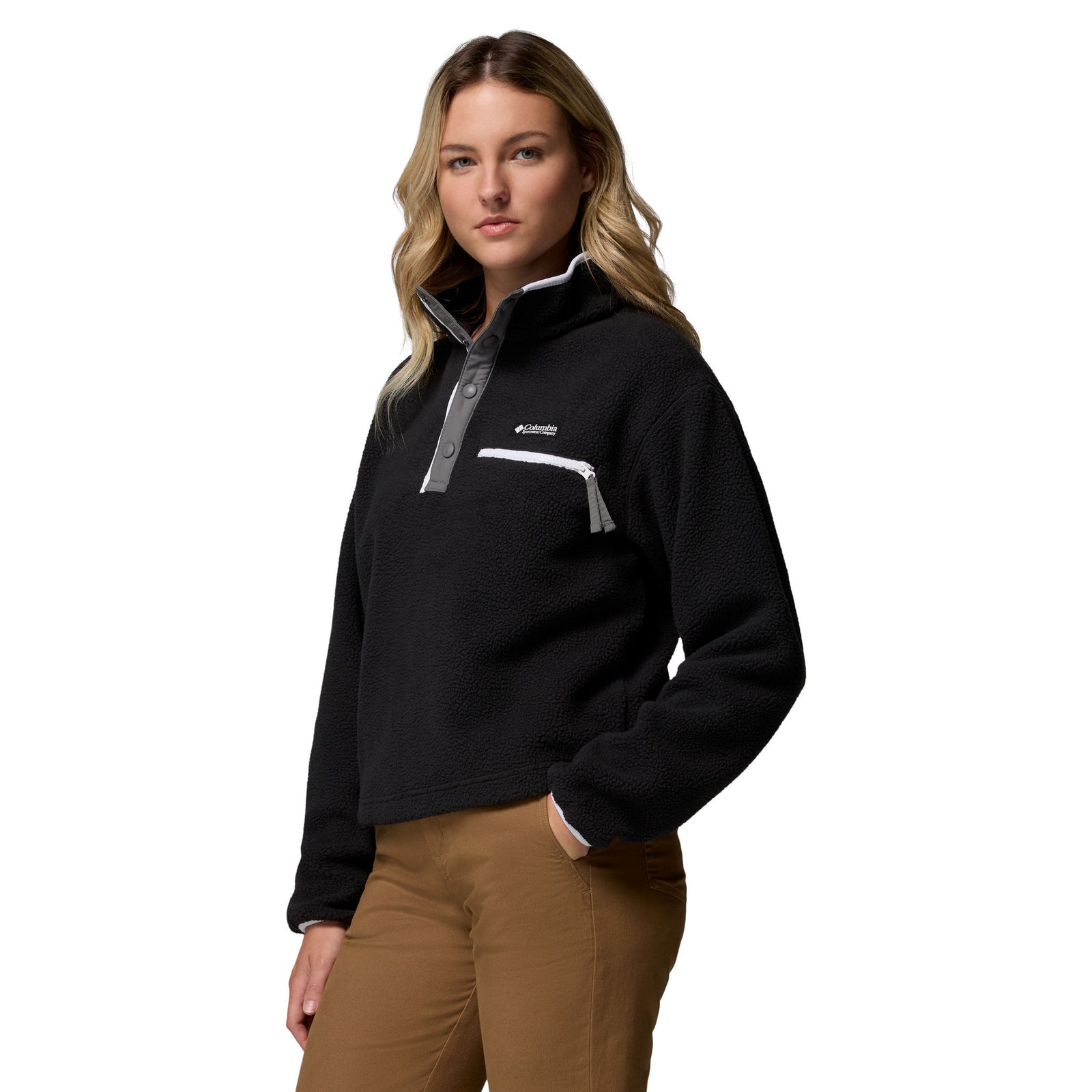 Helvetia™ II Cropped Half Snap Fleece | Women's Columbia Women's Hoodies