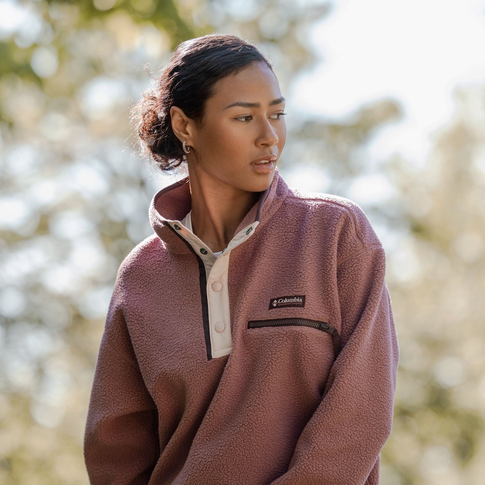 Helvetia™ II Cropped Half Snap Fleece | Women's Columbia Women's Hoodies