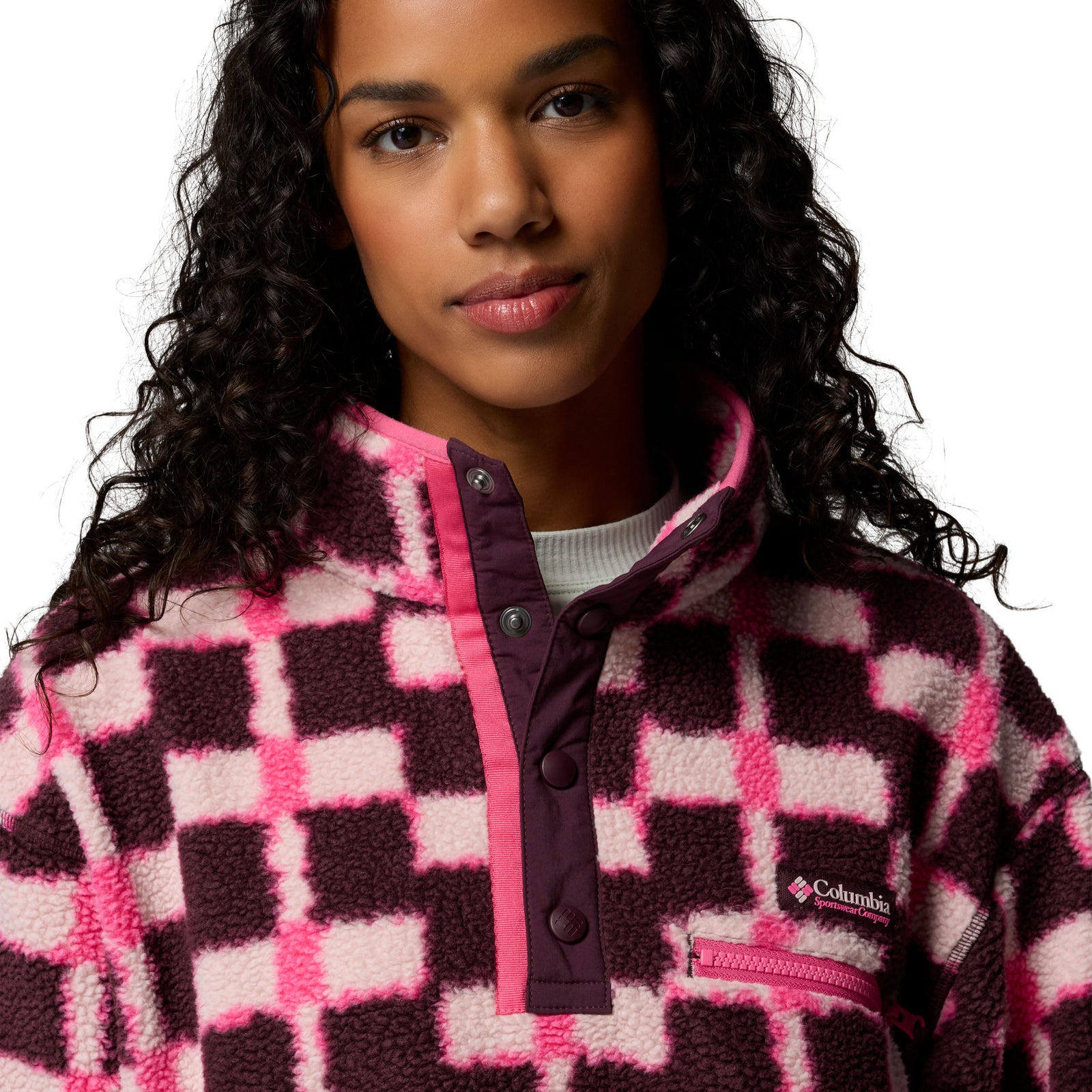 Helvetia™ II Printed Cropped Half Snap | Women's Columbia Women's Hoodies