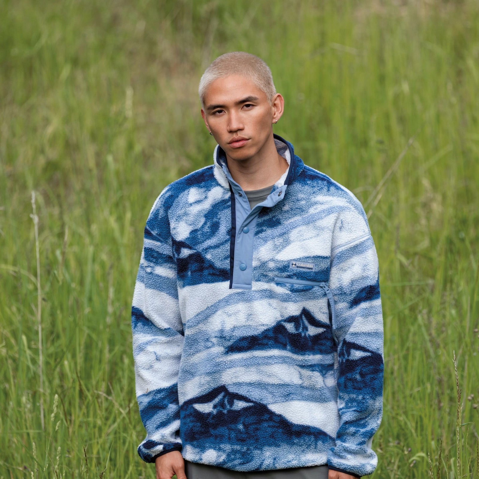 Helvetia™ II Printed Half Snap Fleece | Men's Columbia Men's Hoodies