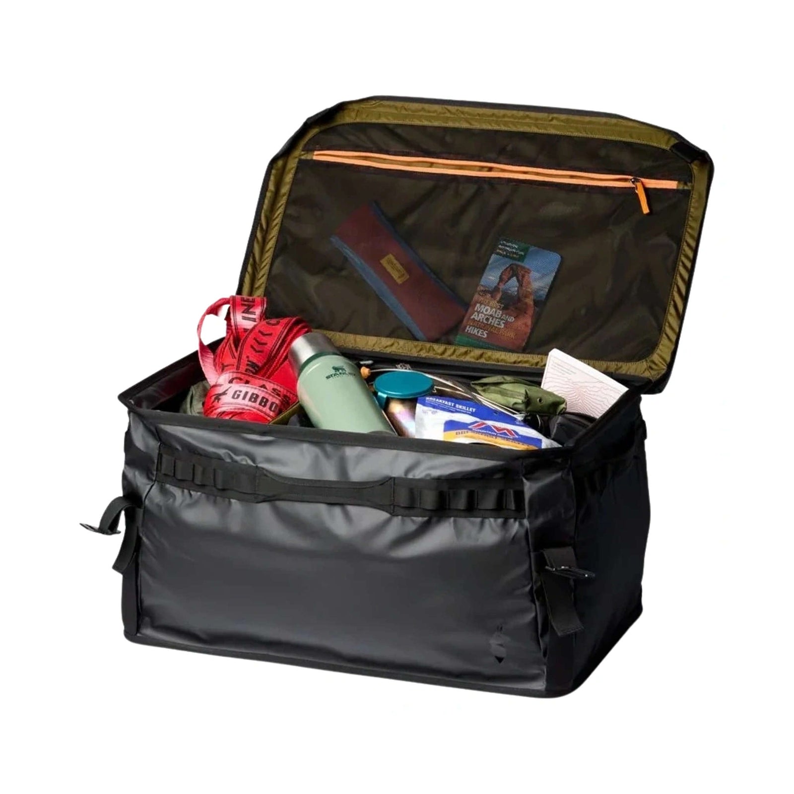 Allpa Gear Hauler Box | 90L Cotopaxi AGB90-F25-CPBLK Camp Storage Boxes 90L / Cotopaxi Black
