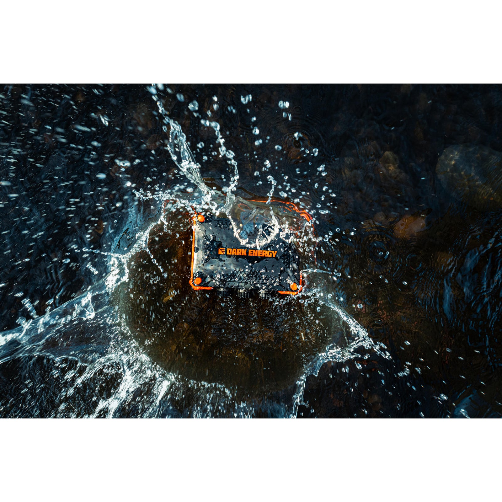 Poseidon XL Indestructible Charger Dark Energy PXL100BKHV Power Banks One Size / Black/Orange
