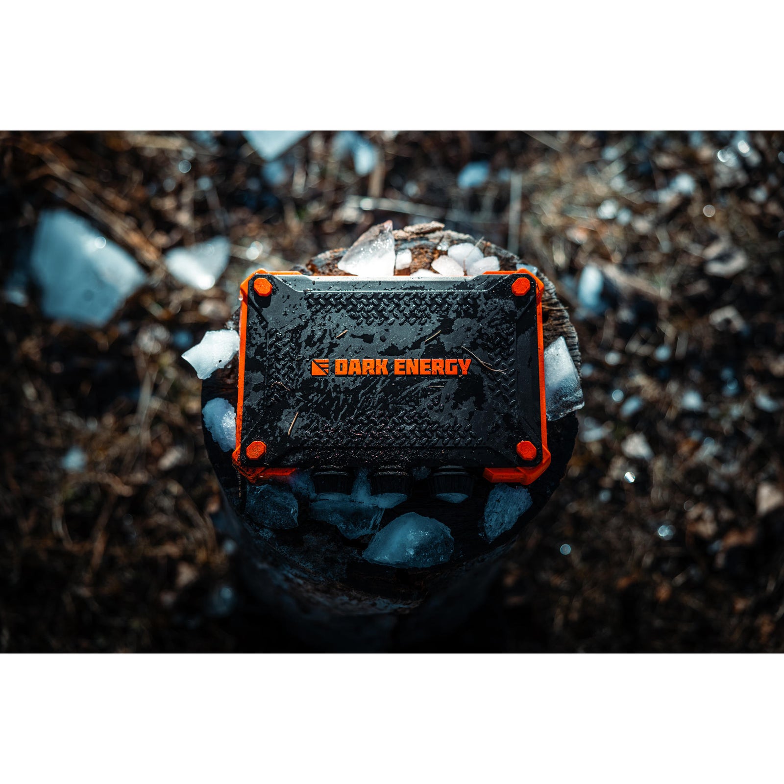 Poseidon XL Indestructible Charger Dark Energy PXL100BKHV Power Banks One Size / Black/Orange
