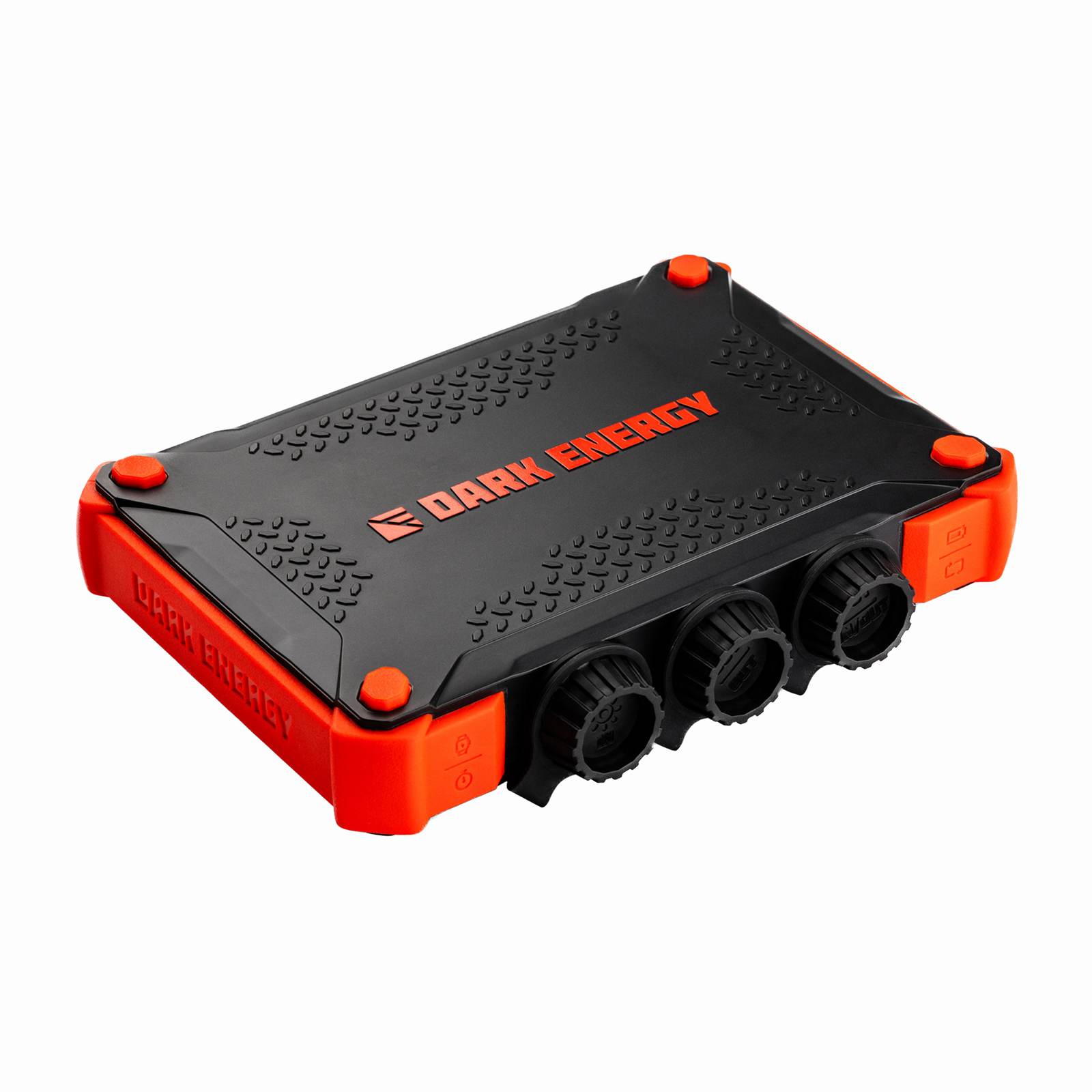 Poseidon XL Indestructible Charger Dark Energy PXL100BKHV Power Banks One Size / Black/Orange