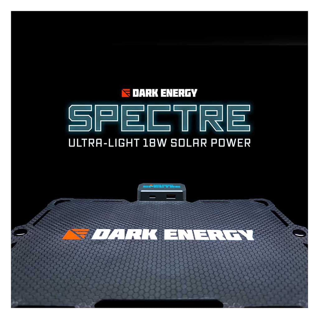 Spectre Solar Panel 18W Folding Dark Energy SSPF18GYGY Solar Chargers 18W / Grey