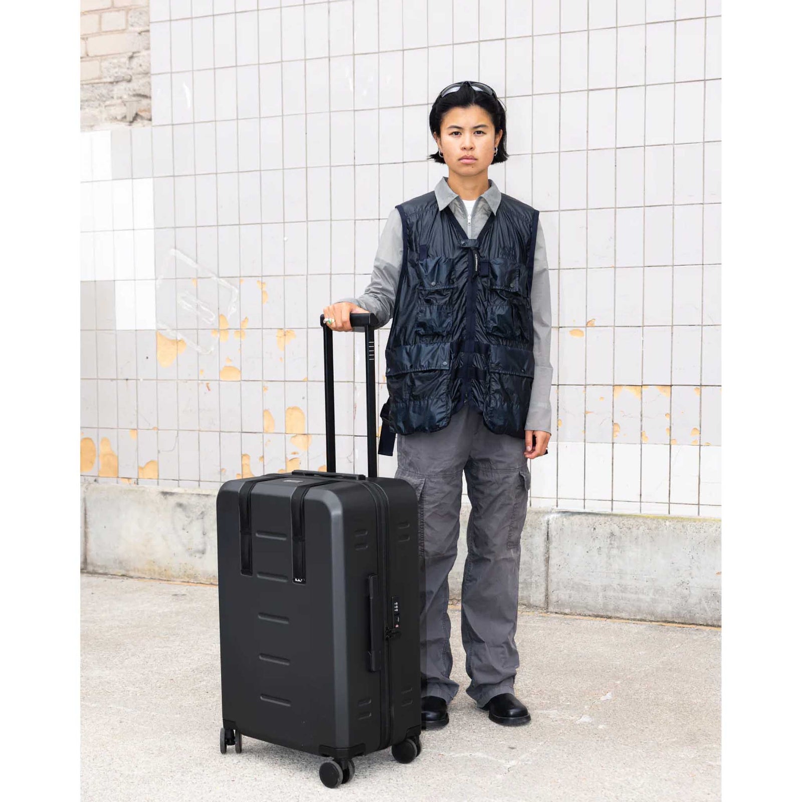 Ramverk Check-in Luggage M Db Journey 505A01 Suitcases & Luggage 70L / Black Out
