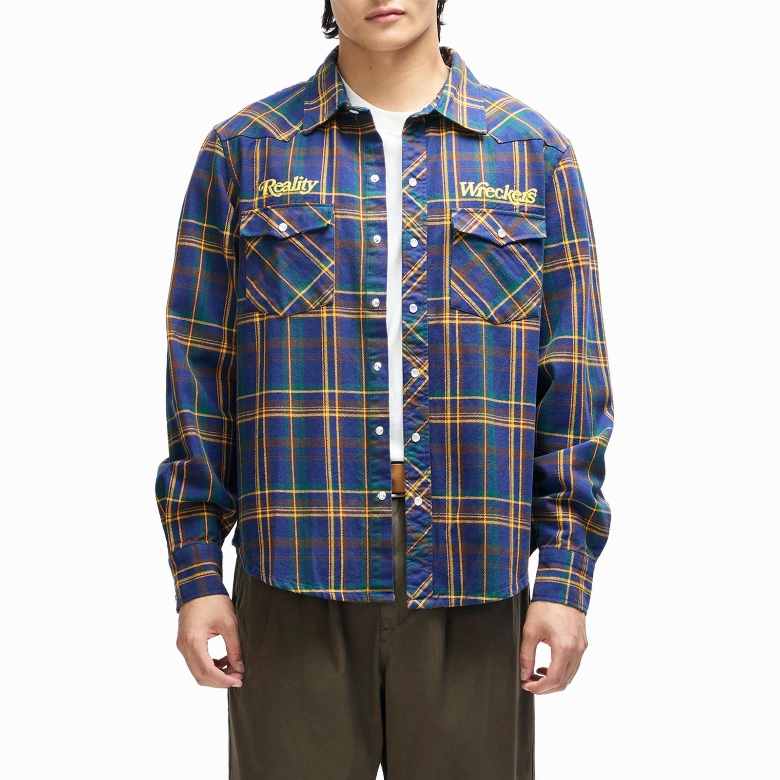 Reality Wreckers Check Shirt | Men's Deus Ex Machina Men's Shirts