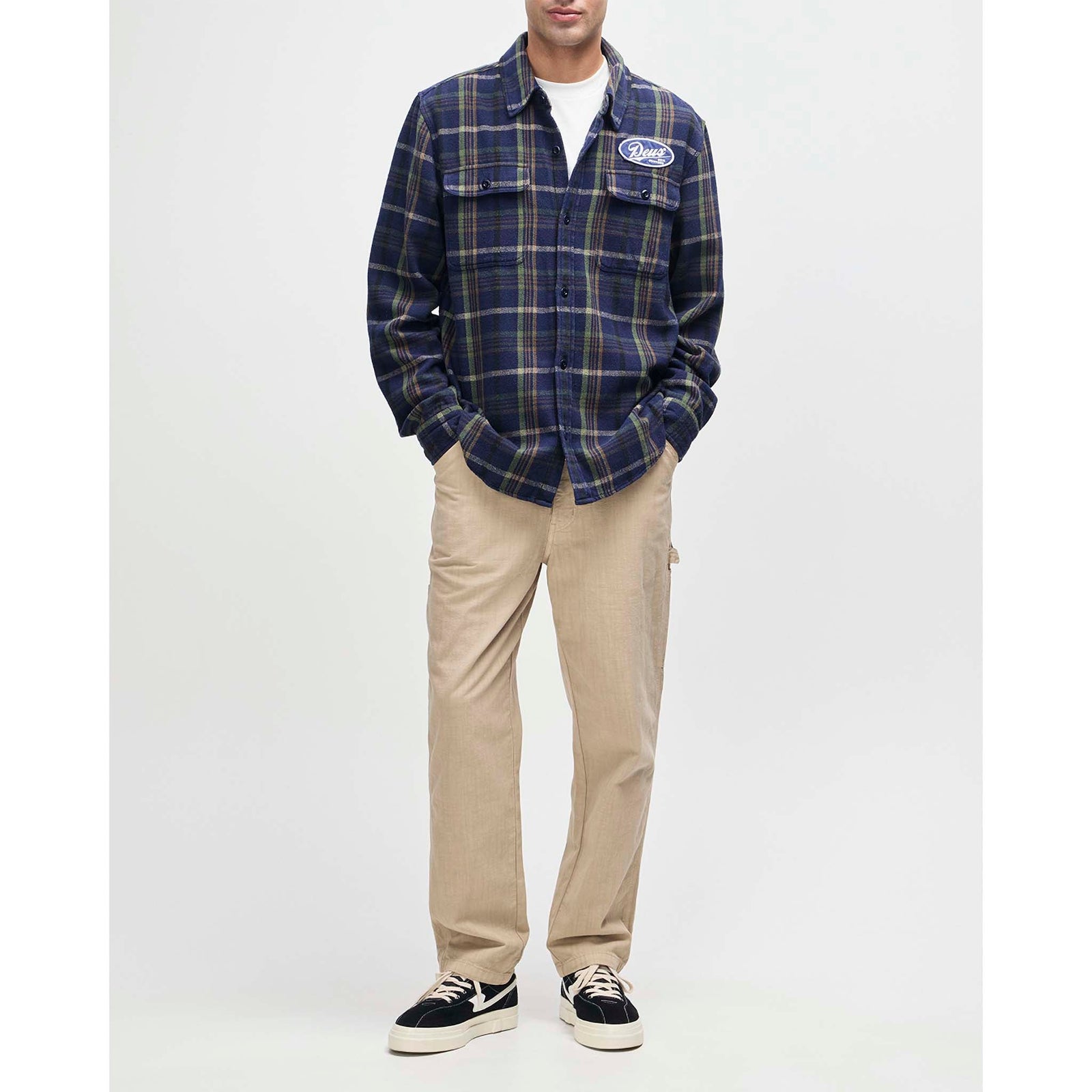 Vacay Check Shirt Deus Ex Machina Men's Shirts