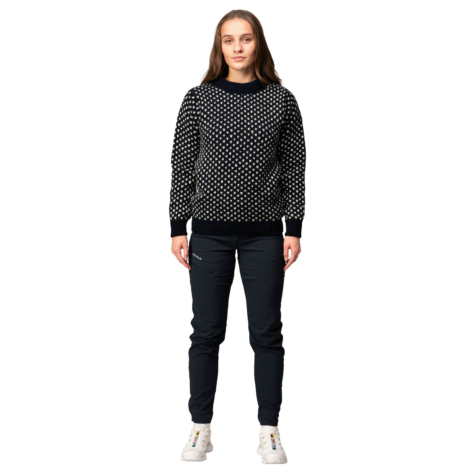 Nordsjø Wool Sweater Devold Unisex Knitted Jumpers