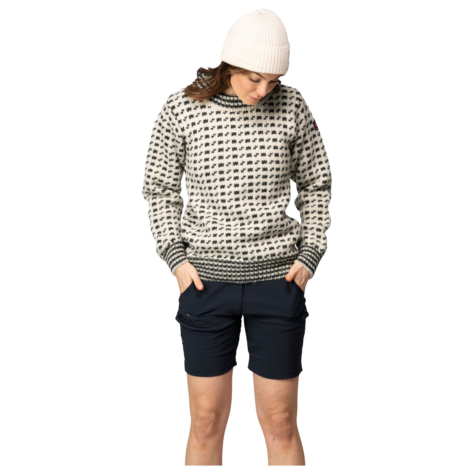 Original Islender Wool Sweater Devold Unisex Knitted Jumpers