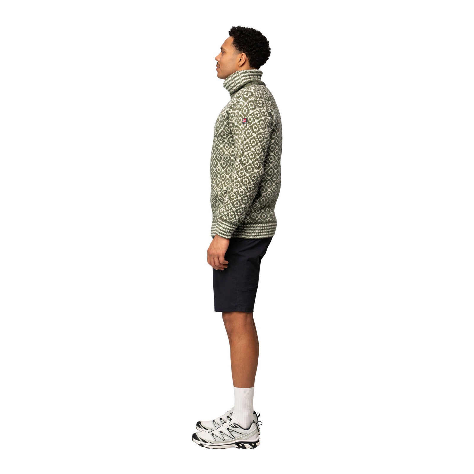 Svalbard Wool High Neck Devold Unisex Knitted Jumpers