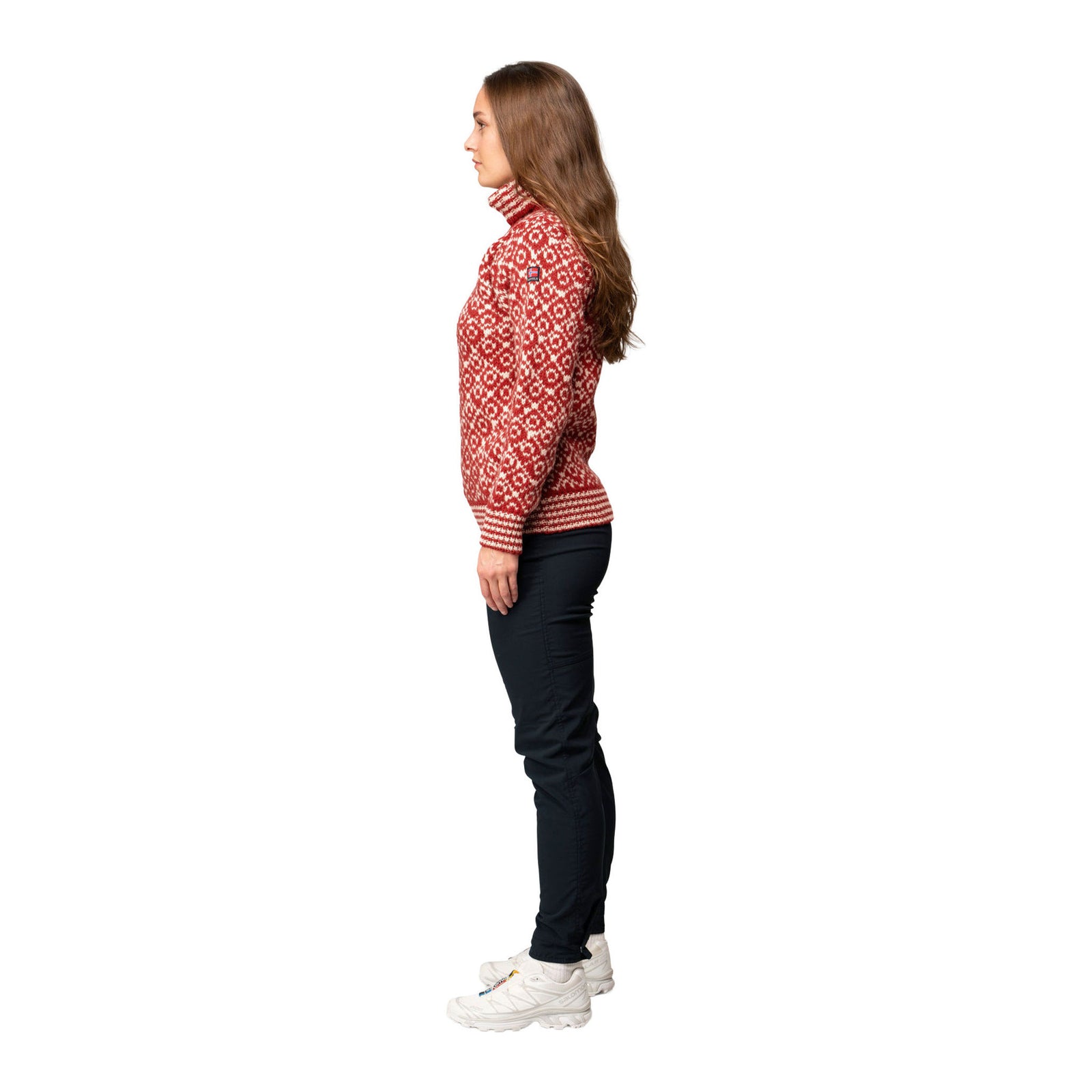 Svalbard Wool High Neck Devold Unisex Knitted Jumpers