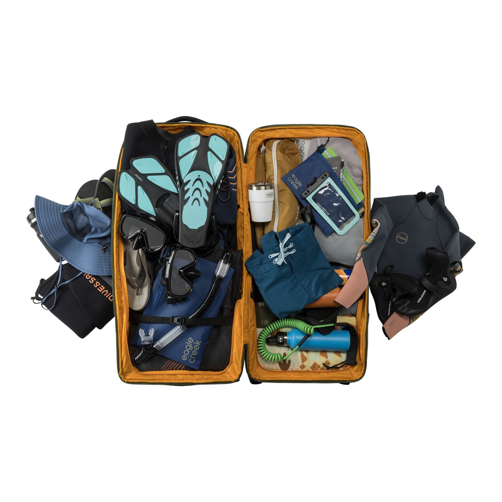 ORV Trunk Luggage 140L Eagle Creek EC030602370 Suitcases & Luggage 140L / Olive Green