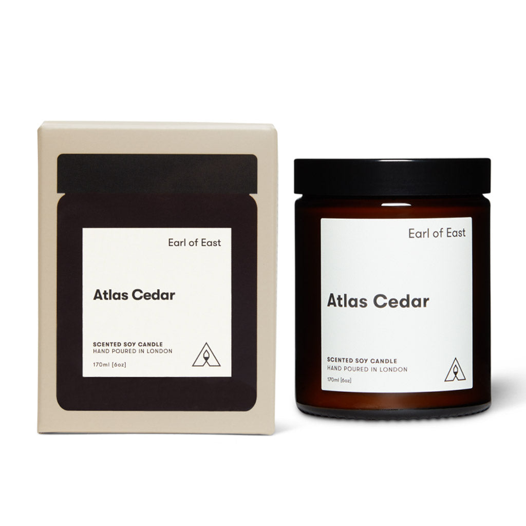 Soy Wax Candle Earl of East EOE/M/AC Candles 170ml / Atlas Cedar