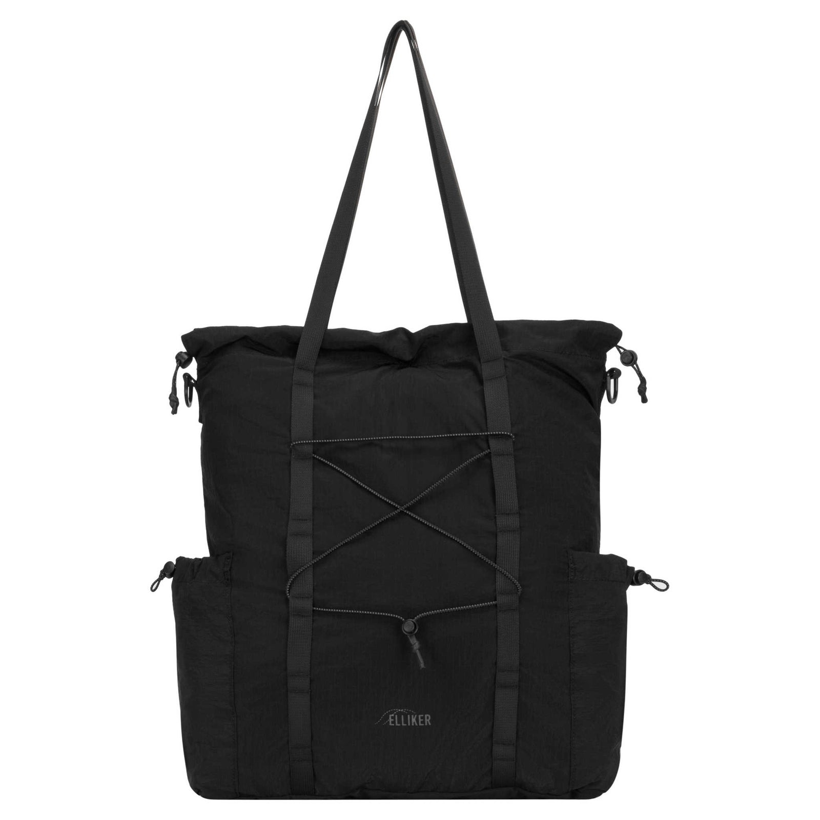 Carston Ripstop Packable Tote Bag Elliker 34082-BLACK Tote Bags One Size / Black