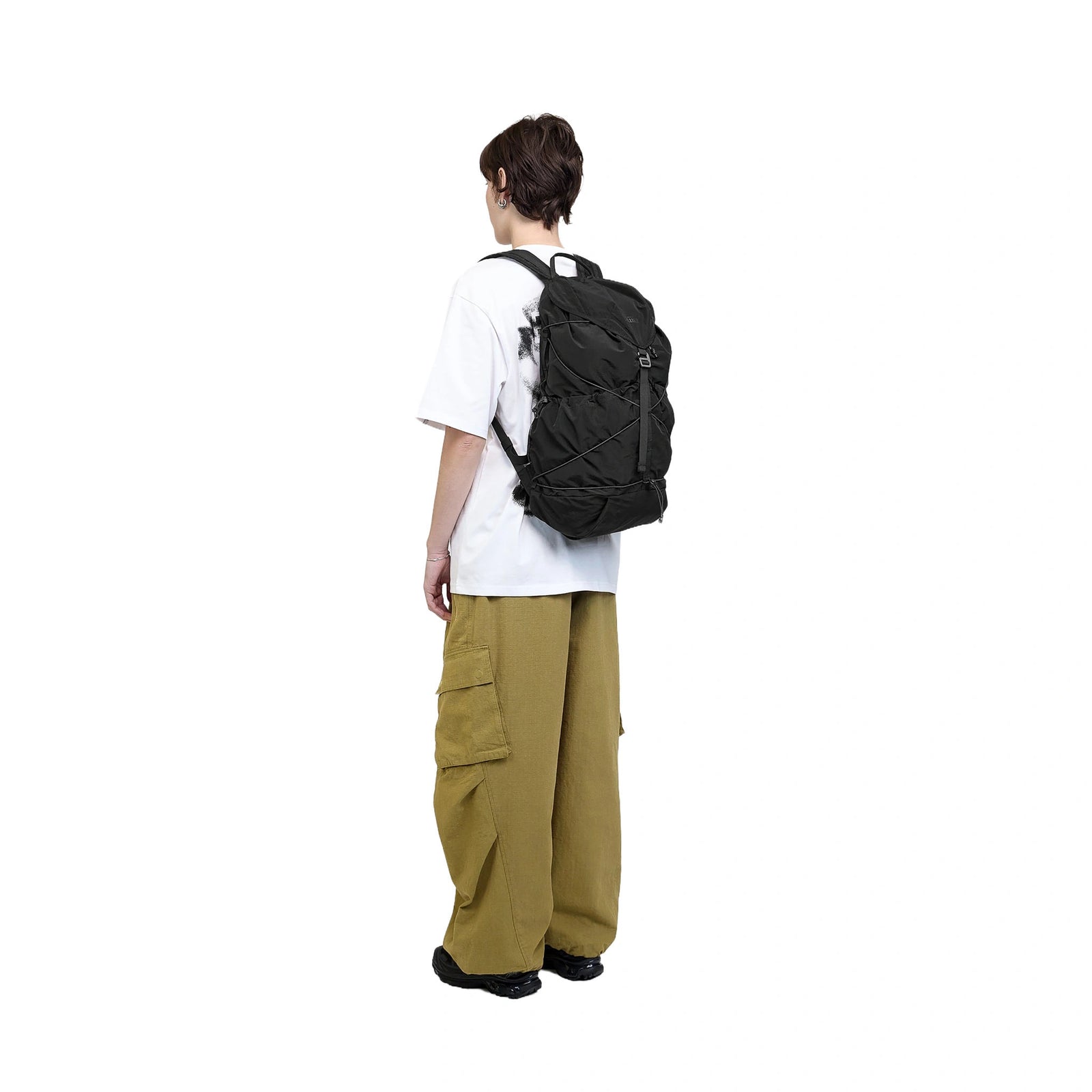 Halton Ripstop Packable Backpack Elliker 34080-BLACK Backpacks One Size / Black