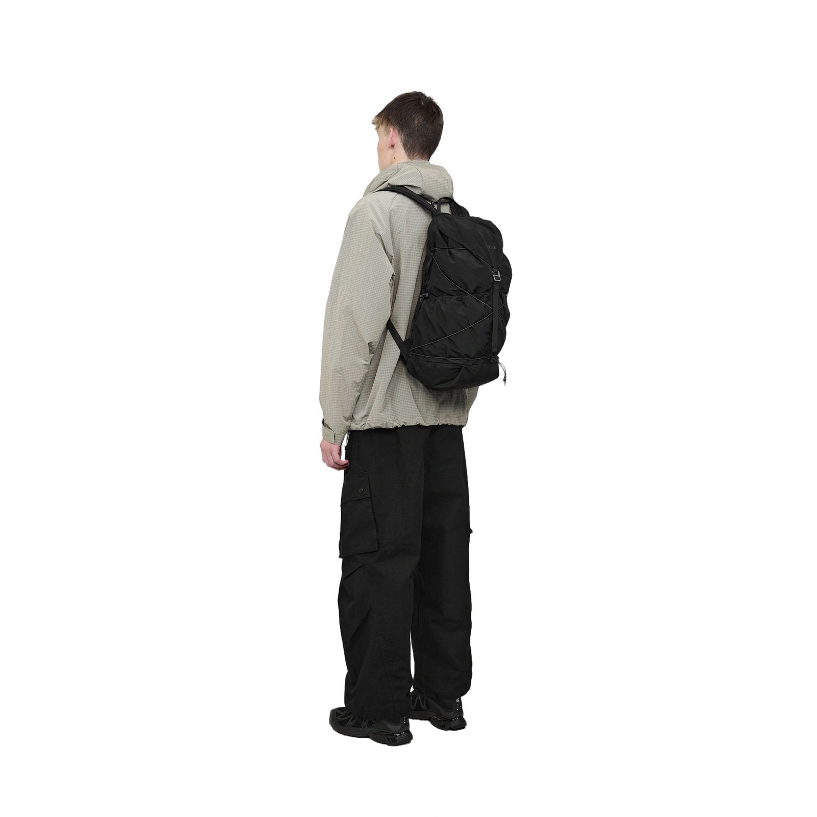Halton Ripstop Packable Backpack Elliker 34080-BLACK Backpacks One Size / Black