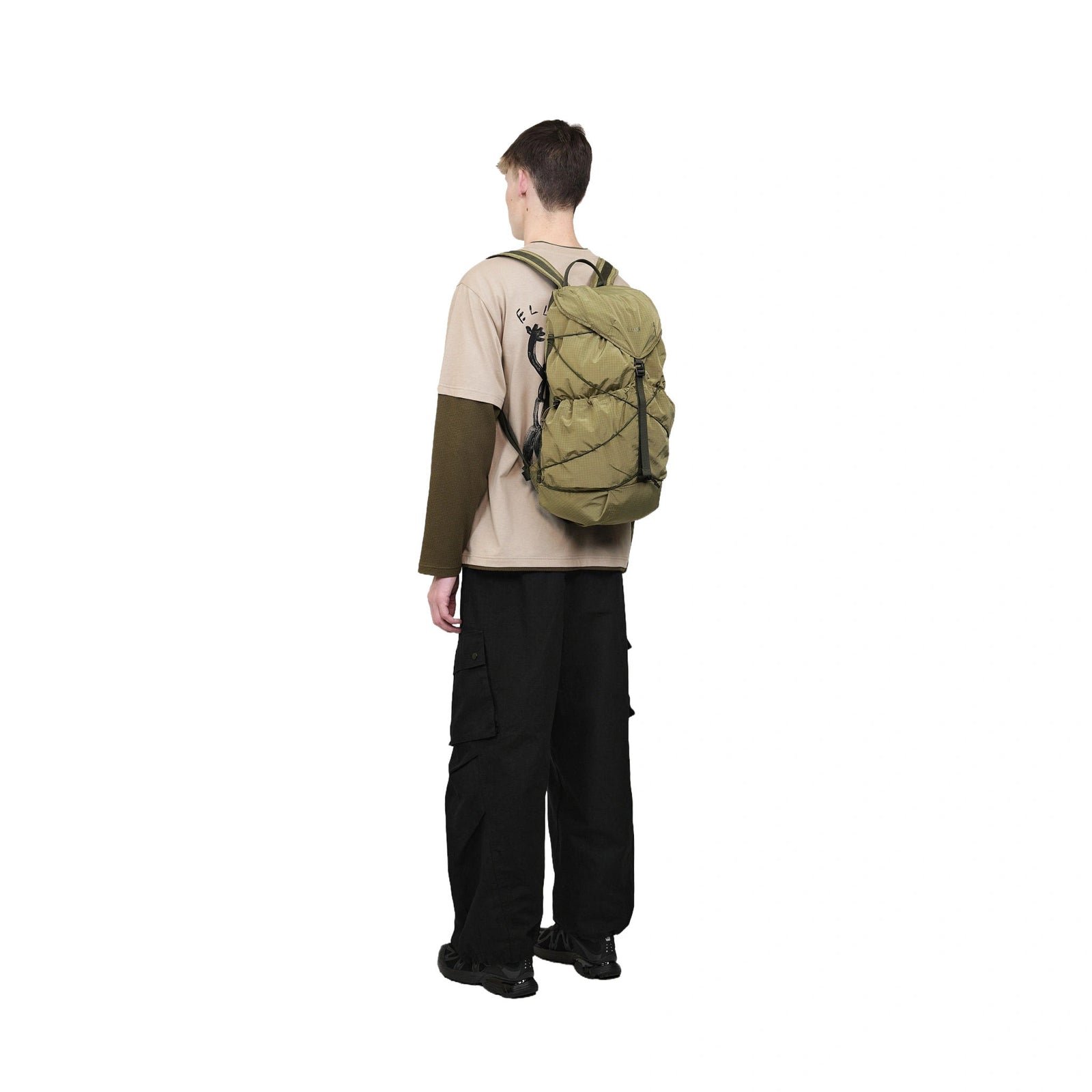Halton Ripstop Packable Backpack Elliker 34080-OLIVE Backpacks One Size / Olive