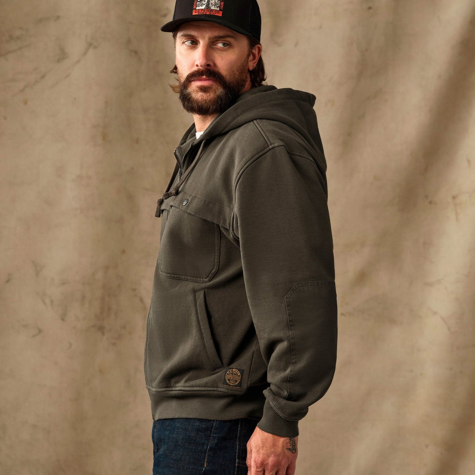 Field Knit Reinforced Full-Zip Hoodie | Men's Filson Men's Hoodies