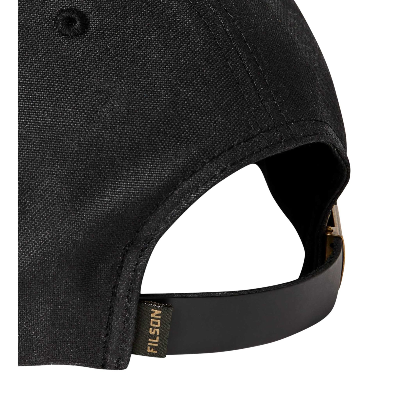Waxed Low-Profile Logger Cap Filson FMACC0261-100 Caps & Hats One Size / Black