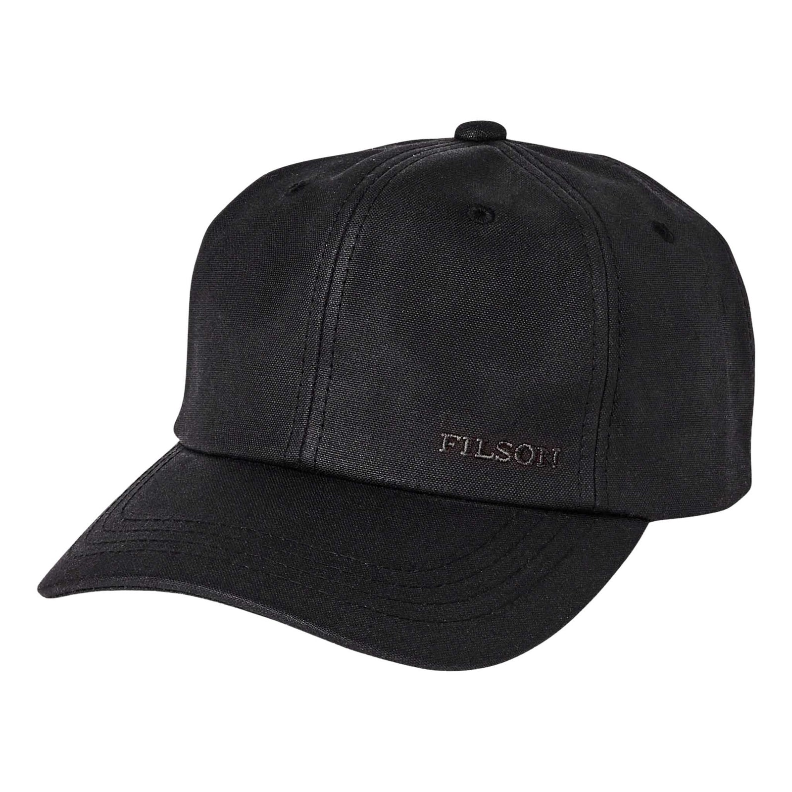 Waxed Low-Profile Logger Cap Filson FMACC0261-100 Caps & Hats One Size / Black