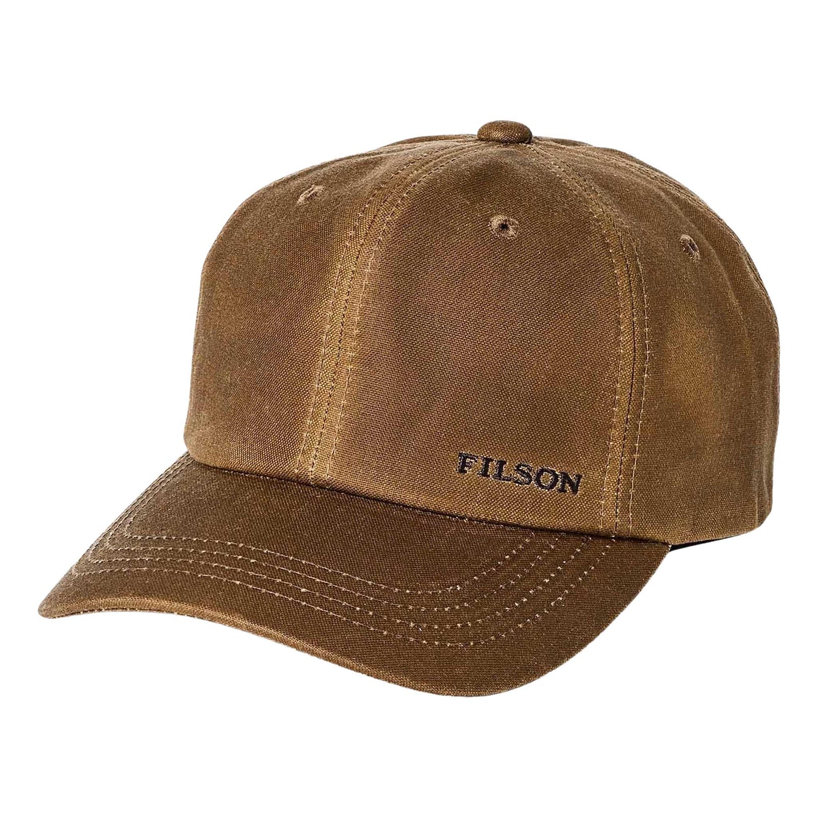 Waxed Low-Profile Logger Cap Filson FMACC0261-7178 Caps & Hats One Size / Dark Tan