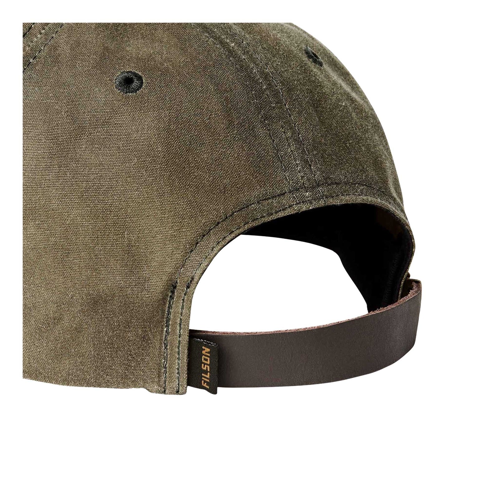 Waxed Low-Profile Logger Cap Filson FMACC0261-6308 Caps & Hats One Size / Otter Green