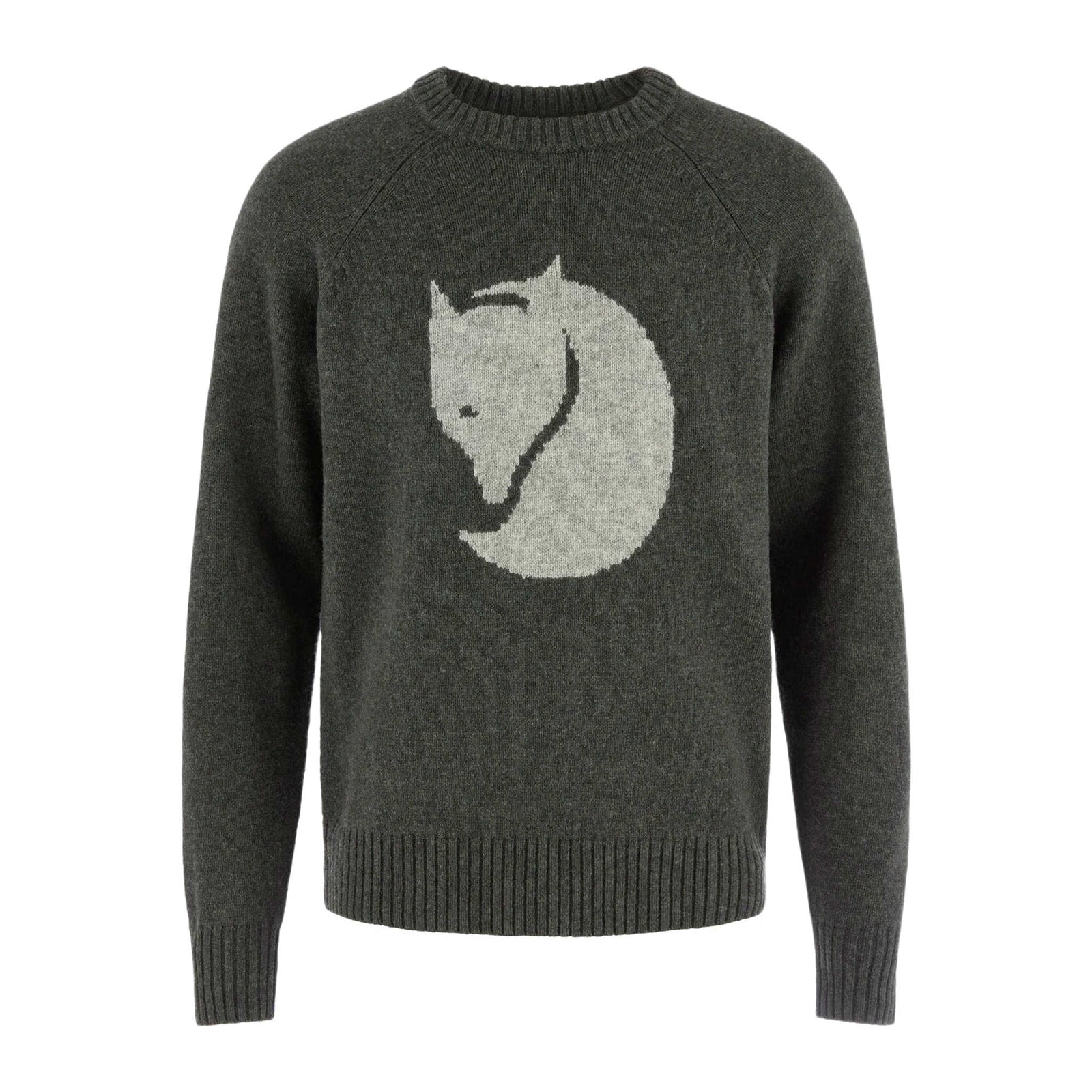 Fjällräven Logo Knit Sweater | Men's Fjällräven Men's Knitted Jumpers