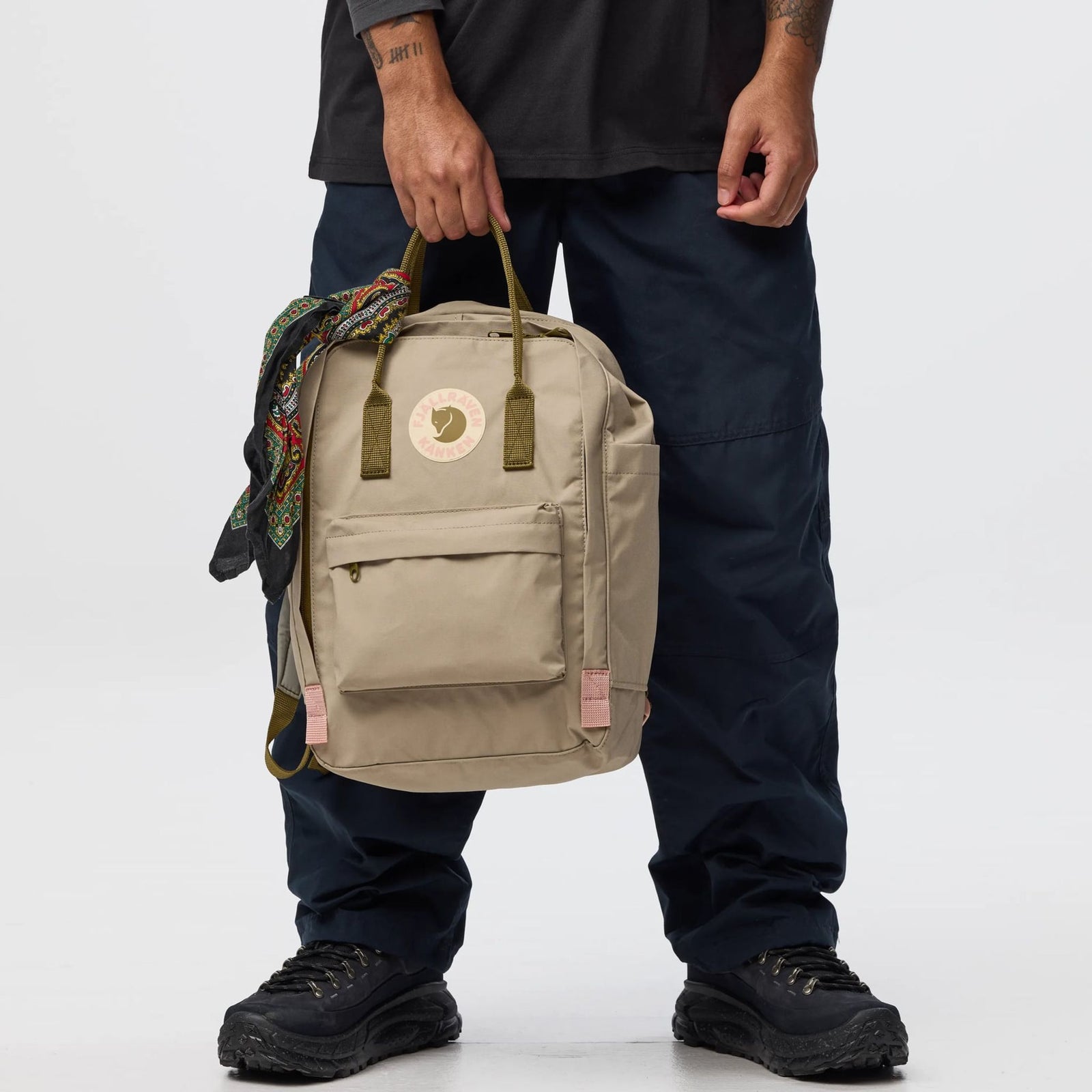 Kånken Koncept Laptop 15" Fjällräven F23200411-294-333 Backpacks 18L / Black Oak-Rowan Red