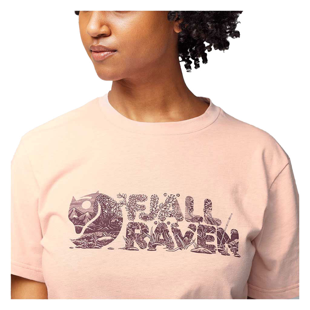 Lush Logo T-shirt | Women's Fjällräven Women's Tees