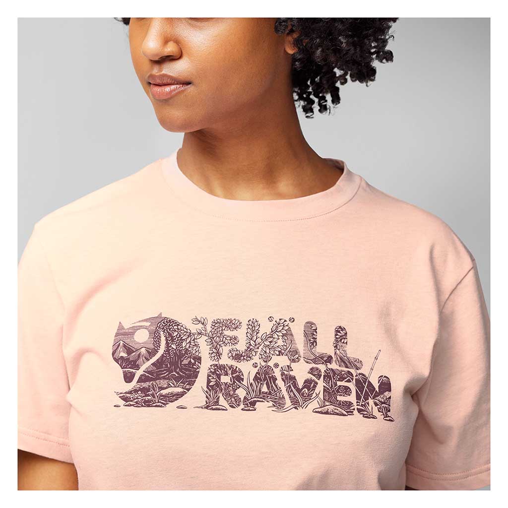 Lush Logo T-shirt | Women's Fjällräven Women's Tees