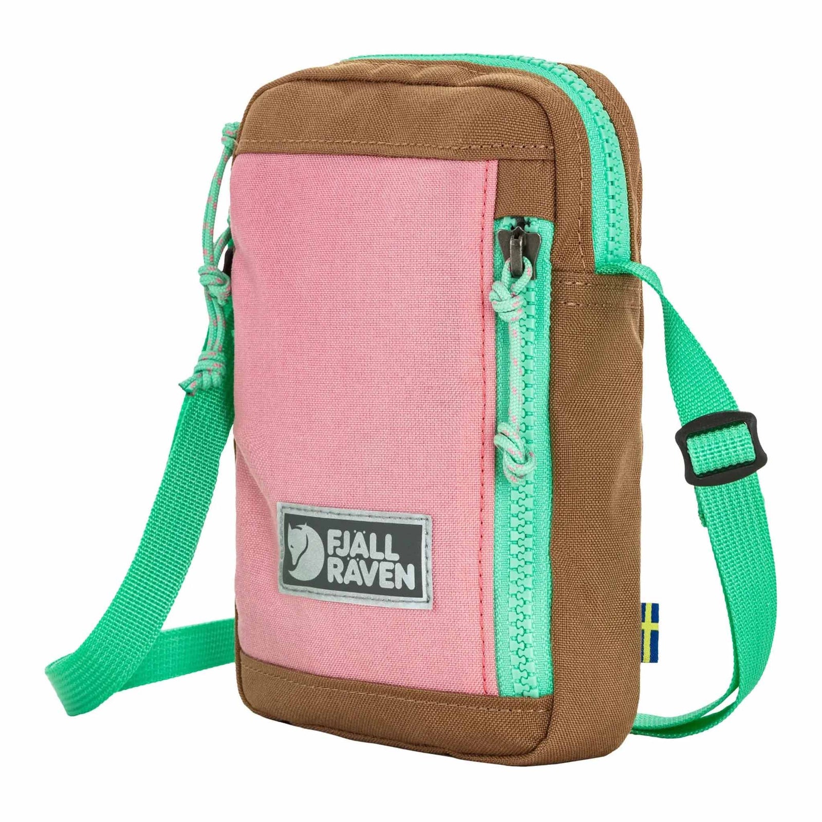 Vardag Pocket Fjällräven F23200338-354-228-OS Crossbody Bags 1.5L / Poppy Pink Khaki Dust
