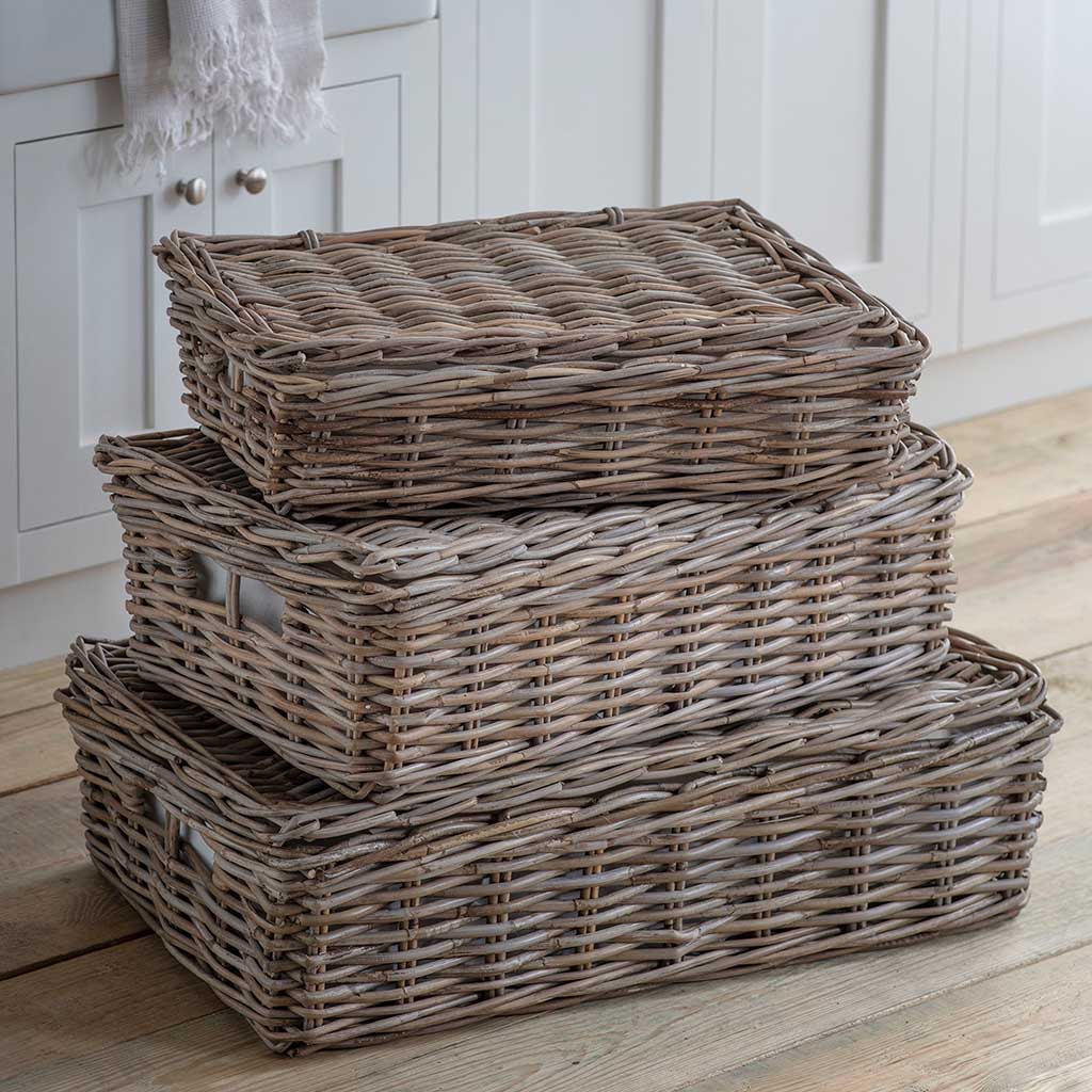 Bembridge Basket & Lid Garden Trading Baskets