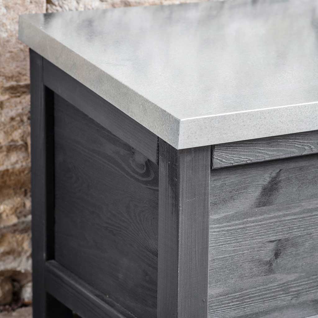 Moreton Outdoor Storage Box Garden Trading SBWO04 Garden Storage Small / Spruce