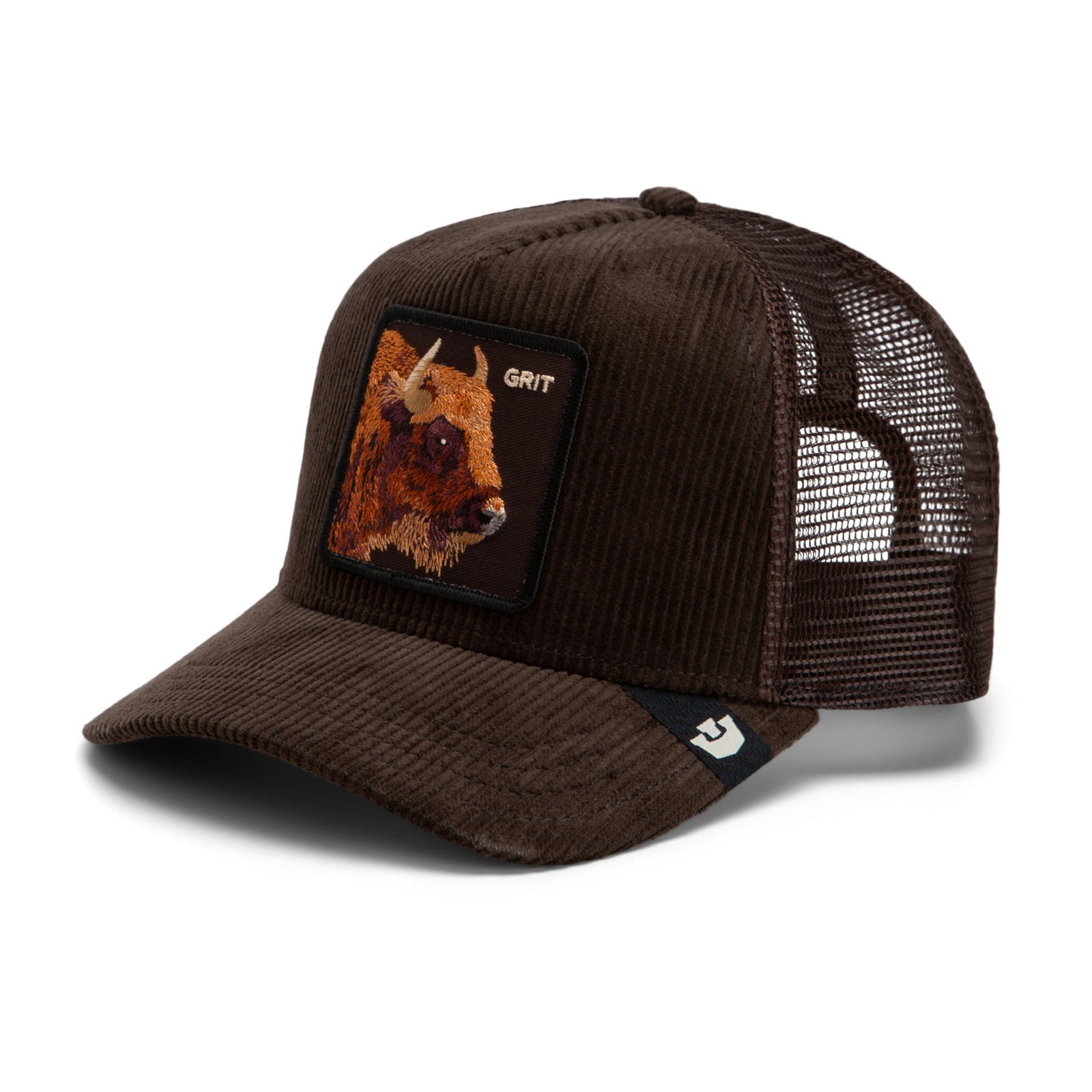 Corduroy Grit Trucker Hat Goorin Bros. 101-3185-GRO01-O/S Caps & Hats One Size / Ground