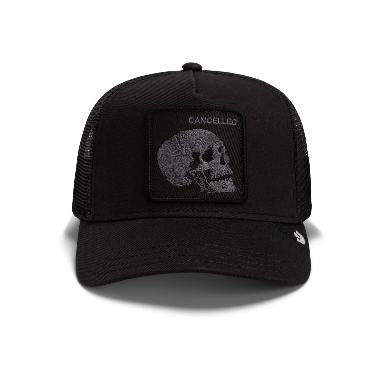 Tonal Skull Trucker Hat Goorin Bros. 101-3712-VOI01-O/S Caps & Hats One Size / Void