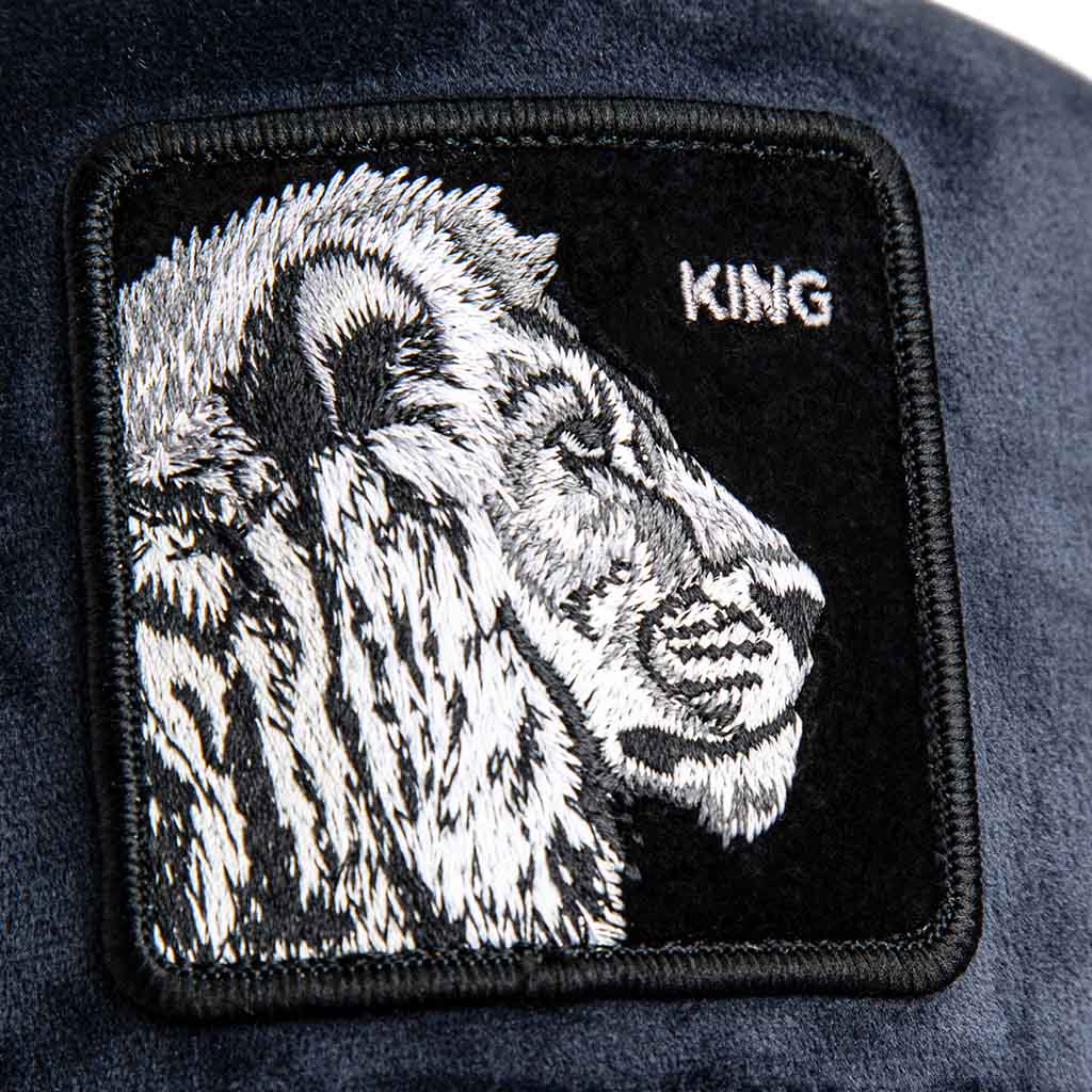 Velour Lion Trucker Hat Goorin Bros. 101-2353-EDG01 Caps & Hats One Size / Void