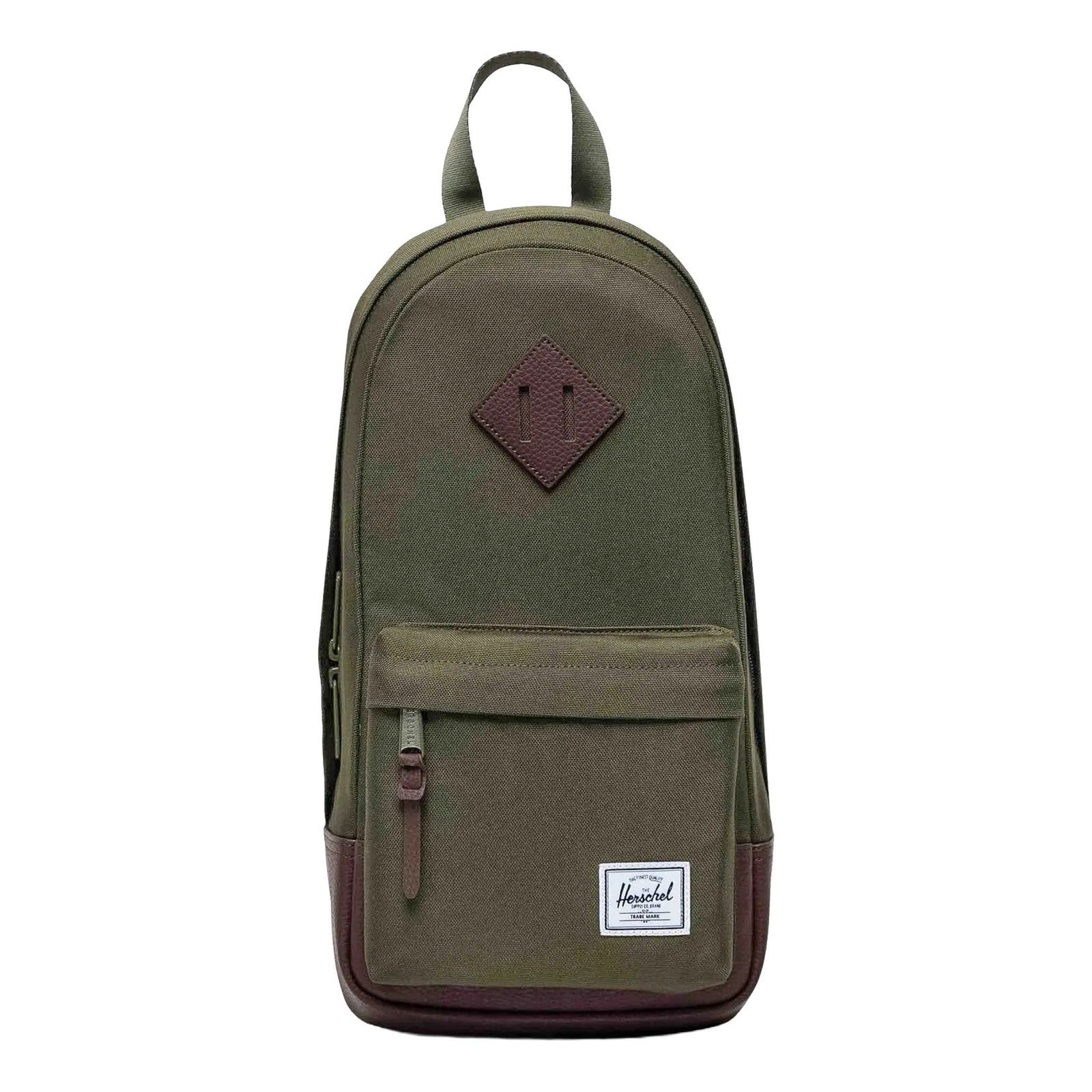 Herschel Heritage Shoulder Bag Herschel Supply Co. 11388-04488-OS Sling Bags 8L / Ivy Green/Chicory Coffee