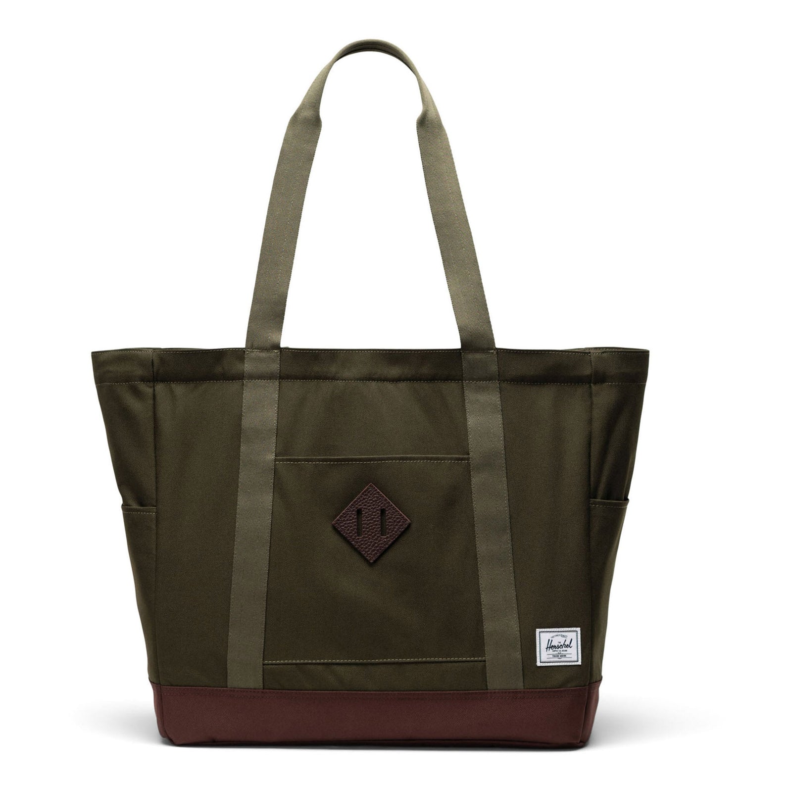 Herschel Heritage Tote Herschel Supply Co. 11467-04488-OS Tote Bags 24.5L / Ivy Green/Chicory Coffee