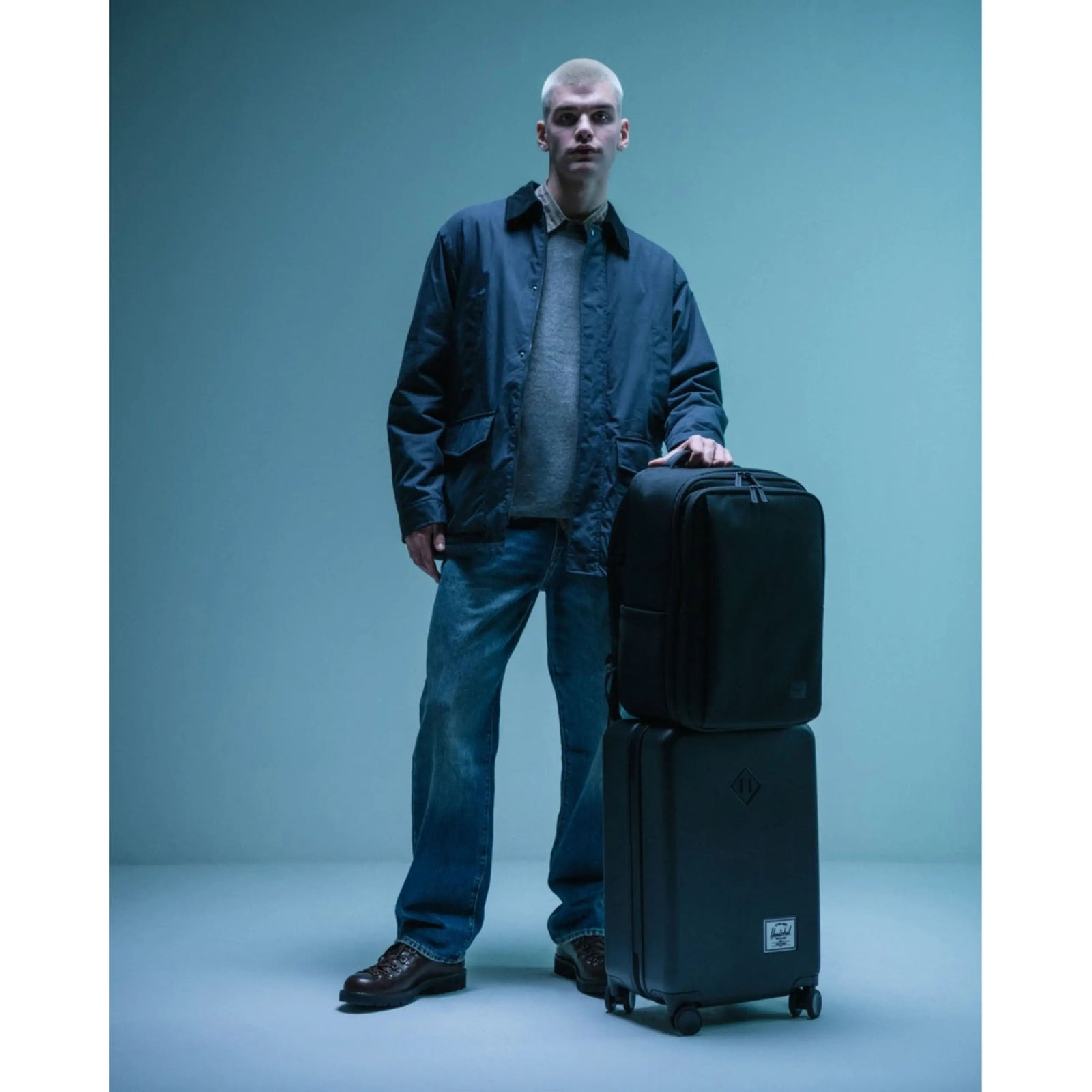 Kaslo Travel Backpack Tech Herschel Supply Co. 11656-00919-OS Backpacks 32L / Raven Crosshatch